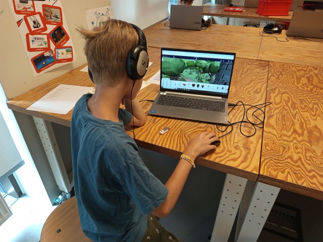 Maakplaats CC Amstel - virtuele wereld ontwerpen in CoSpaces 